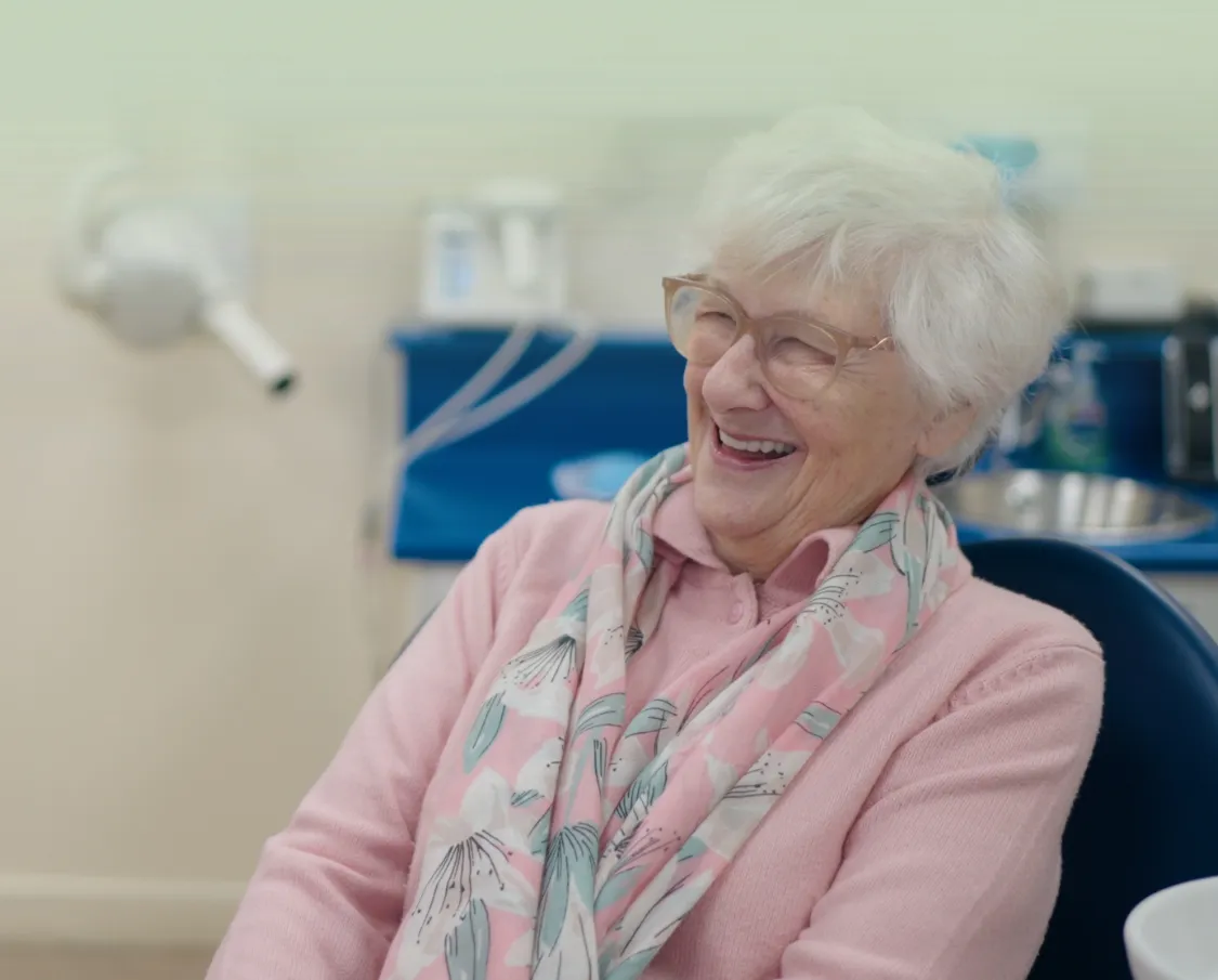 Patient receiving dental implant treatment near Kenley at Foxley Lane Dental