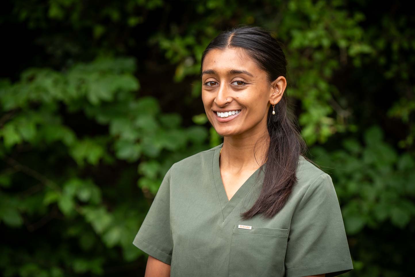 Principal dentist Punita Shah at Foxley Lane Dental, welcoming patients for emergency dental appointments