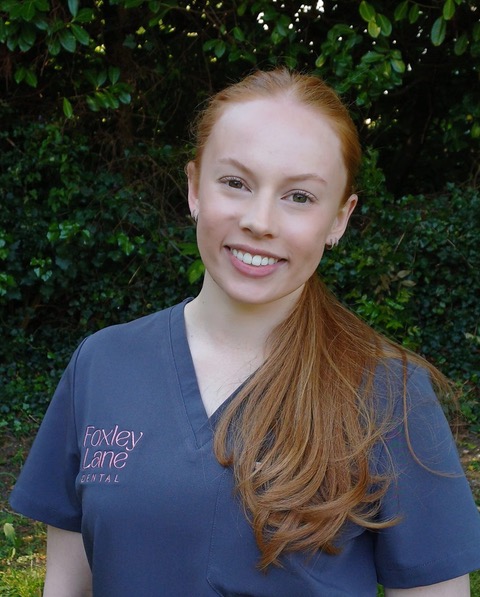 Dental team member Kayleigh promoting a relaxed and positive approach to children’s dental care