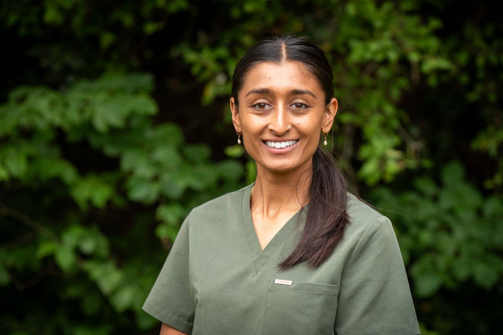 Dr Punita Shah, principal dentist at Foxley Lane Dental providing invisalign treatment in Purley